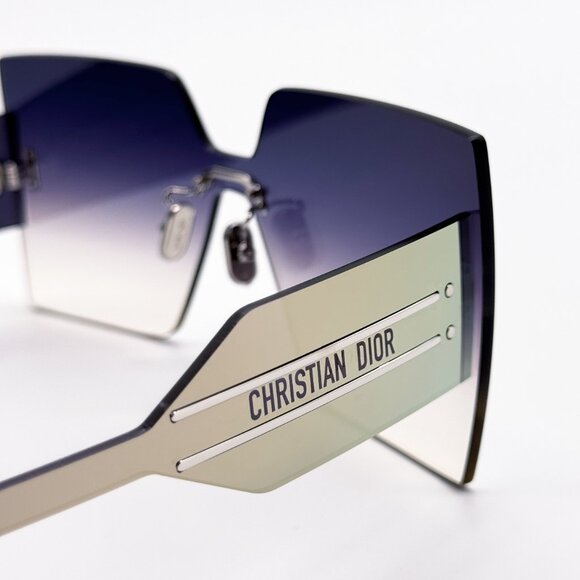 NEW DIORCLUB M5U F0A5 GREY WOMEN SUNGLASSES DIOR - Picture 9 of 14